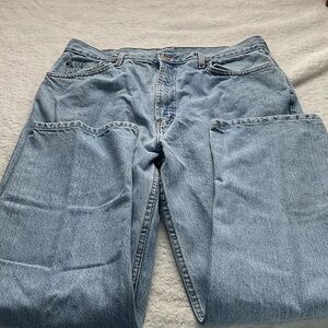 lei Men's Relaxed Light Blue Denim Jeans